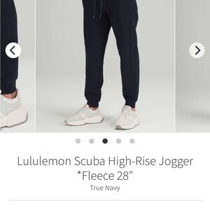 Lululemon Athletica True Navy Joggers